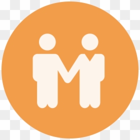 Icon With Two People Shaking Hands - Aws Lambda Icon Png, Transparent Png - people holding hands png