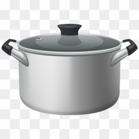 Transparent Stainless Steel Png - Stock Pot Clipart, Png Download - crock pot png
