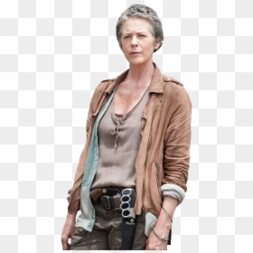 Carol Walking Dead Transparent Background, HD Png Download - the walking dead rick png