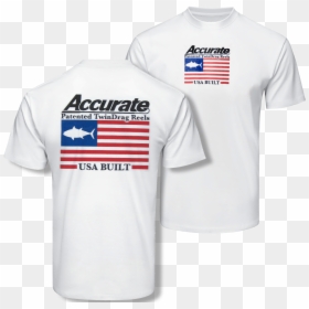 Tuna Shirt, HD Png Download - small american flag png
