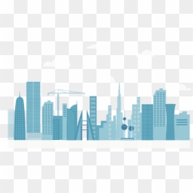 Commercial Building, HD Png Download - city clipart png
