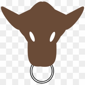 Free Vector Bull Head Clip Art - Cartoon Bull Head, HD Png Download - bull vector png