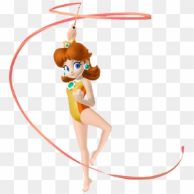 Gymnastics Png - Mario And Sonic At The Olympic Games Tokyo 2020 Daisy, Transparent Png - gymnast silhouette png