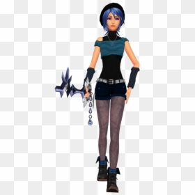 Aqua The Rainfall Casual Hipster Lexalice - Cartoon, HD Png Download - kingdom hearts aqua png