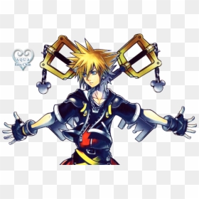 Sora Images Sora Render Hd Wallpaper And Background - Kingdom Hearts Sora Artwork, HD Png Download - kingdom hearts aqua png