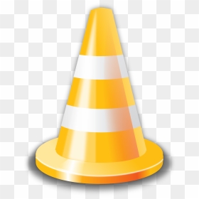 Cone Danger Traffic Free Photo - Cartoon Traffic Cone Yellow, HD Png Download - construction cone png