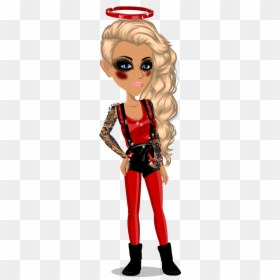 I Am Totally In Love With This Rocker Chic Devil Girl - Moviestarplanet Rocker Tattoo, HD Png Download - rocker png