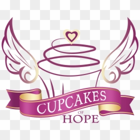 Cupcakes Of Hope - Cupcakes For Kids With Cancer, HD Png Download - cupcake logo png