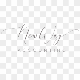 Newway Accounting - Calligraphy, HD Png Download - crinkled paper png