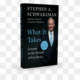 Stephen Schwarzman What It Takes Book Cover - Armani, HD Png Download - stephen james png