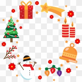 Transparent Christmas Gift Border Clipart - Png Background Hd Natal, Png Download - cute christmas png
