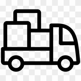 Delivery Truck - Logistics Icon, HD Png Download - delivery truck icon png