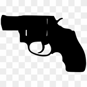 Transparent Pistol Clipart - Pistol Clip Art, HD Png Download - pistol silhouette png