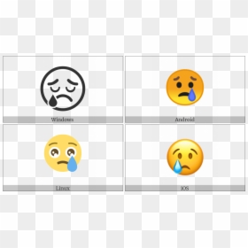 Transparent Cry Face Png - Smiley, Png Download - cry face png