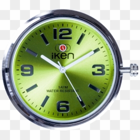 Picture Of Green Dial - Portable Network Graphics, HD Png Download - clock image png