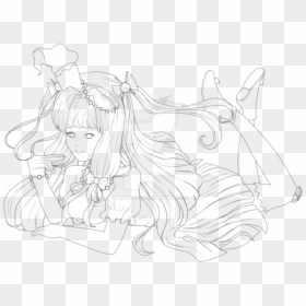 Transparent Anime Lineart Png - Line Art, Png Download - anime lineart png
