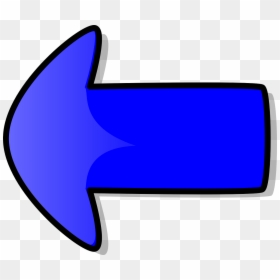 Left Arrow Cartoon, HD Png Download - rounded arrow png