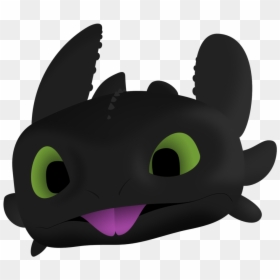 How To Train Your Dragon - Toothless Png, Transparent Png - dragon face png