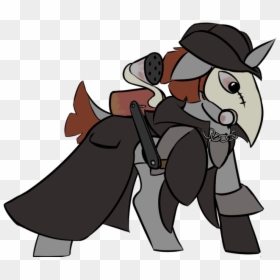 Plague Doctor Pony, HD Png Download - doctor mask png