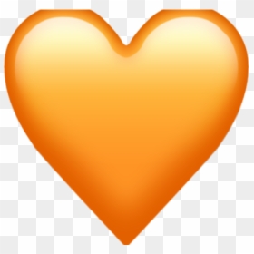 Sparkle Clipart Iphone Emojis - Emoji De Corazon Naranja, HD Png Download - sparkles emoji png