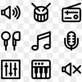 Contact Icon Free, HD Png Download - sound system png