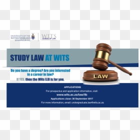 Wits School Of Law, HD Png Download - law hammer png