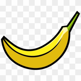 Cartoon Banana No Background, HD Png Download - banana png