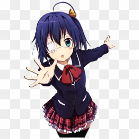 Girl With One Eye Anime, HD Png Download - anime png