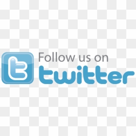 Follow Us On Twitter Transparent, HD Png Download - twitter logo png transparent background