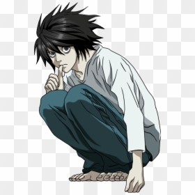 L Death Note, HD Png Download - anime png