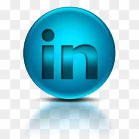 Facebook Logo Png Blue, Transparent Png - linkedin logo png