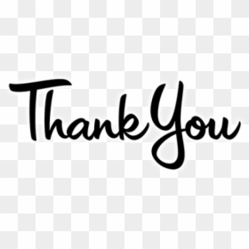 Thank You Transparent Background Png, Png Download - thank you png
