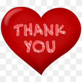 Happy Valentines Day Heart Png, Transparent Png - thank you png
