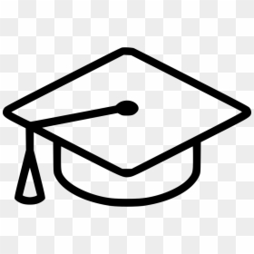 Graduation Cap Icon Png, Transparent Png - graduation cap png