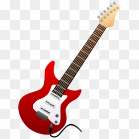 Electric Guitar Clipart, HD Png Download - guitar png