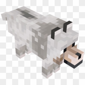 Minecraft Angry Wolf Png, Transparent Png - wolf png