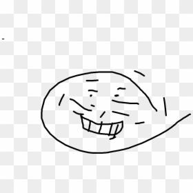 Sketch, HD Png Download - troll face png