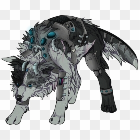 Cyborg Wolf, HD Png Download - wolf png