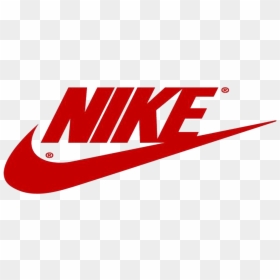 Red Nike Logo Transparent, HD Png Download - nike logo png