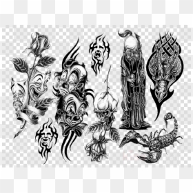 Tattoo Sleeve Designs Transparent, HD Png Download - tattoo png