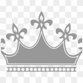 Corona De Princesa Plateada Png, Transparent Png - flower crown png