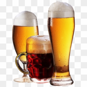 Beer Glass Transparent Background, HD Png Download - beer png