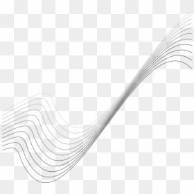 Abstract Lines White Png, Transparent Png - wave png