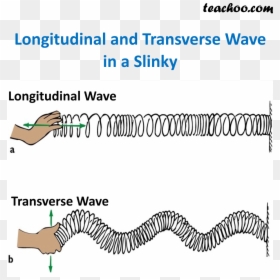 Longitudinal And Transverse Waves, HD Png Download - wave png