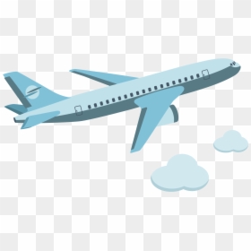 Transparent Background Vector Airplane Png, Png Download - plane png