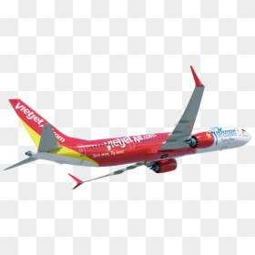 Vietjet 737 Max, HD Png Download - plane png