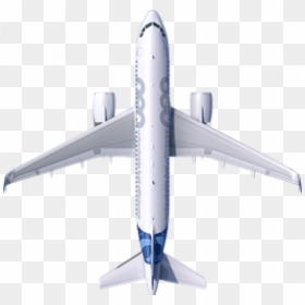 Airbus A320 Top Down, HD Png Download - plane png