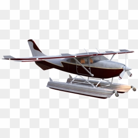 Plane On Water Transparent, HD Png Download - plane png