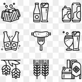 Daily Weekly Monthly Icons, HD Png Download - beer png