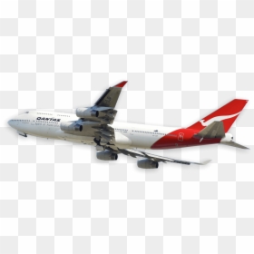 Qantas 747 400, HD Png Download - plane png